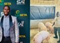 Armed with a degree in business law and management, Sinqobile Mtshali found his calling in pig farming. Photos: Supplied/Food For Mzansi