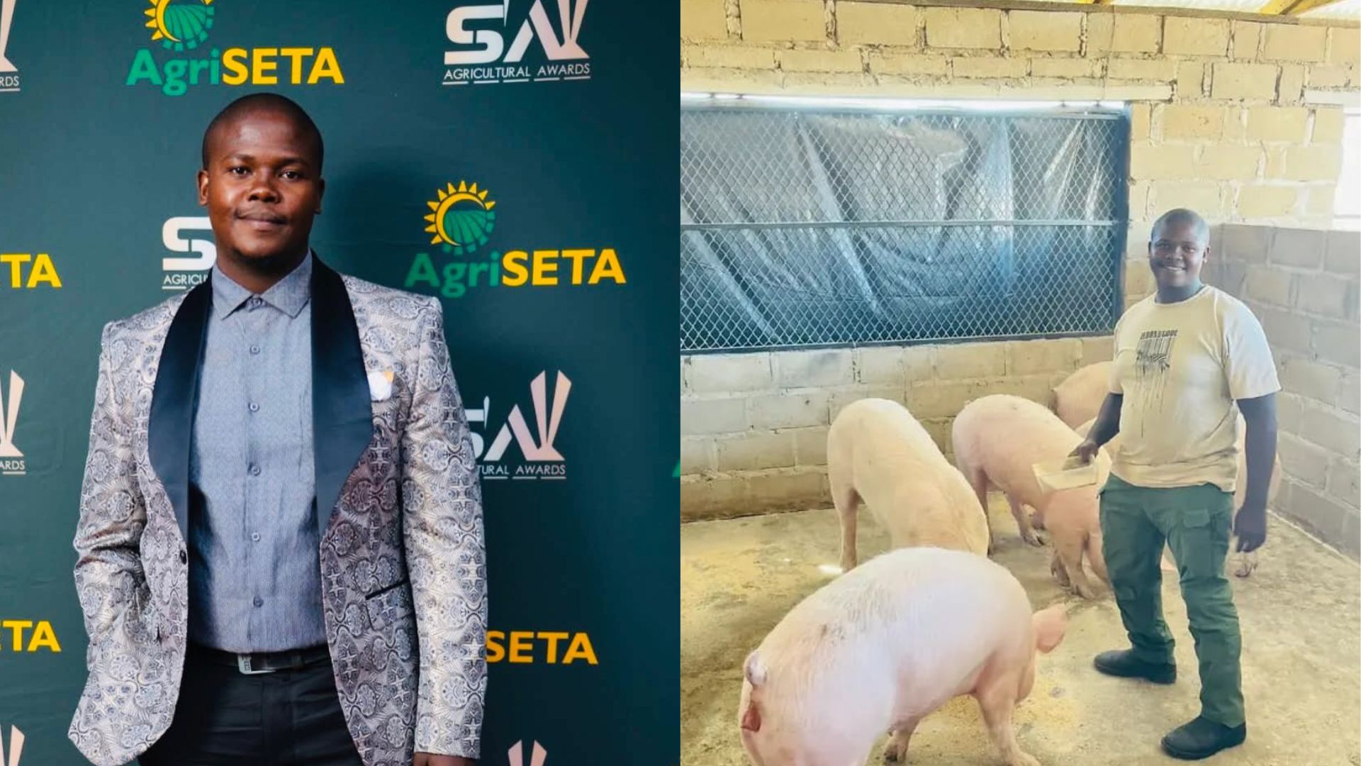 Trading law for livestock: Mtshali finds freedom in pig farming