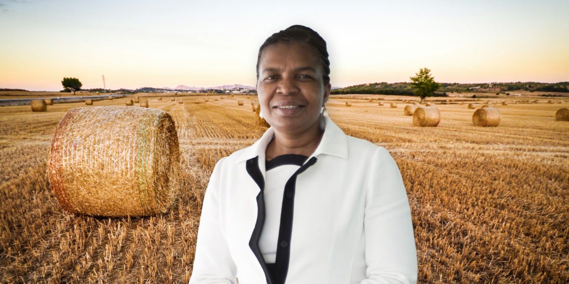 Dina Pule, chairperson of the Portfolio Committee on Agriculture, discusses the state of the sector. Photo: Gareth Davies/Food For Mzansi