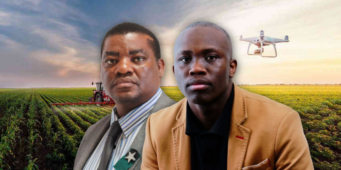 Dr Joseph Kau and Papi Kubeka of the ARC. Photo: Gareth Davies/Food For Mzansi