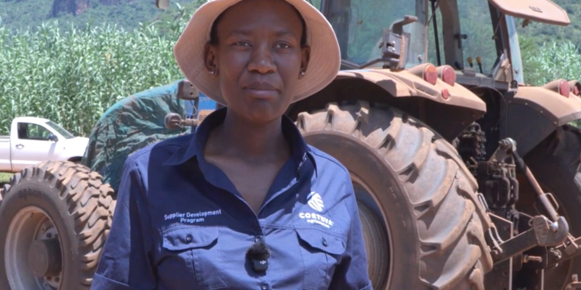 Entrepreneur and director of the Noko Development Trust, Sania Mokoena. Photo: Corteva Agriscience