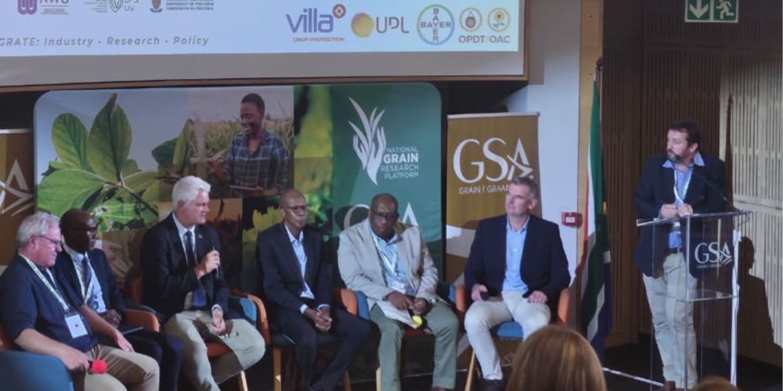 At the Grain SA Research Meeting, industry leaders called for stronger public–private partnerships, innovation, and biosecurity to secure South Africa’s grain future. Photo: Patricia Tembo/Food For Mzansi