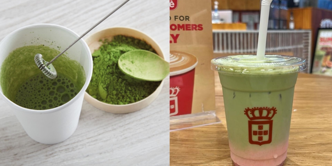 A cup of matcha has become a familiar sight in cafés as more people explore the green tea trend. Photos: Freepik/Supplied