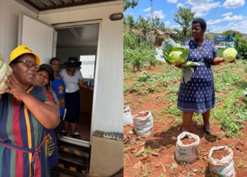 Betty Nkoana’s gardens bring hope to struggling families