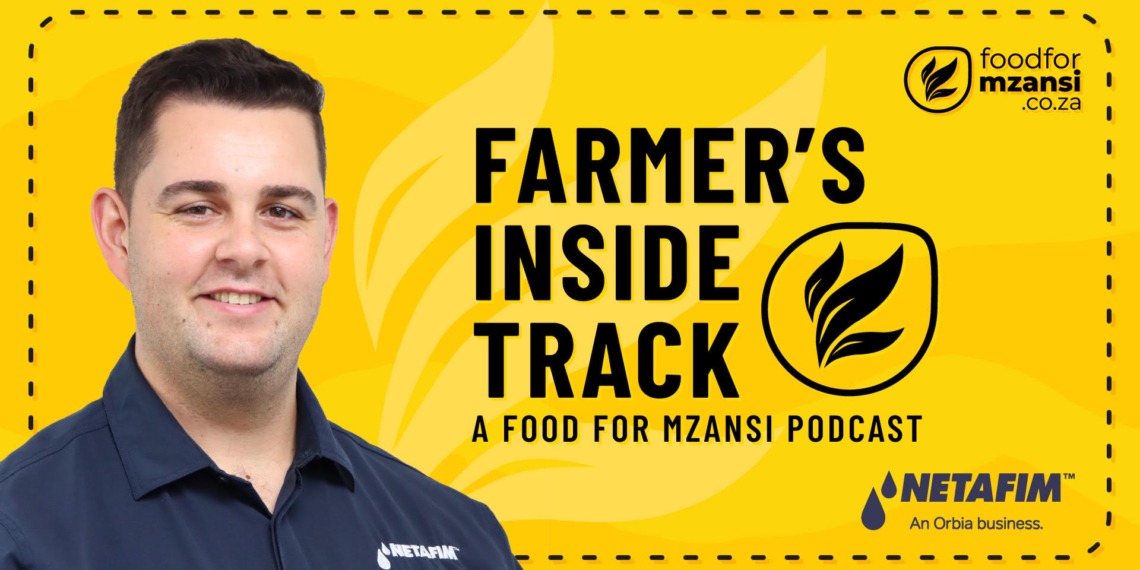 Agricultural economist Marco Appel highlights how precision irrigation and efficient water management can help South African farmers reduce costs, improve productivity and treat water as a strategic asset in a water-scarce environment. Photo:  Gareth Davies/ Food For Mzansi