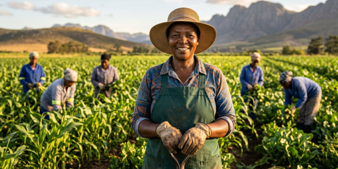 Women farmers honour their workers for the work they do on their farms. Photo: Gemini