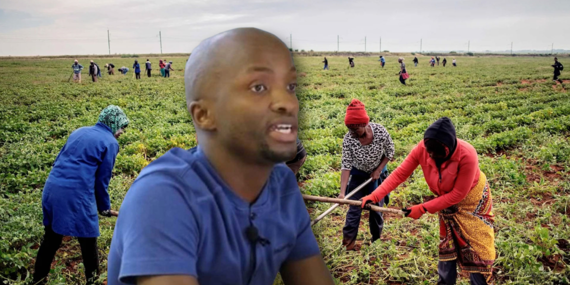 Nkanyiso Gumede is a researcher at the Institute for Poverty, Land and Agrarian Studies (Plaas). Photo: Gareth Davies/Food For Mzansi