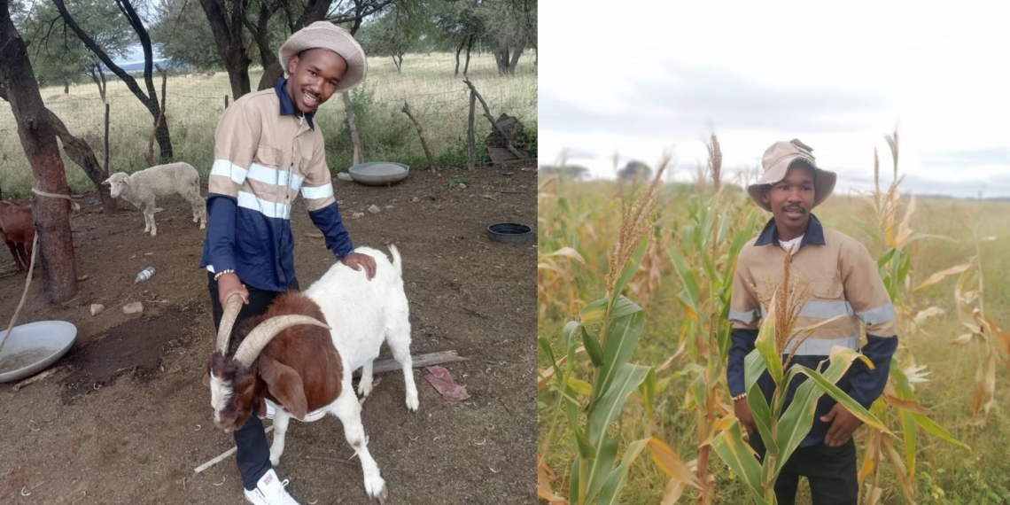 Sibonelo Dlodlo knew what he wanted to become at just 13, when he bought his first goat and grew his business from there. Photos: Supplied/Food For Mzansi