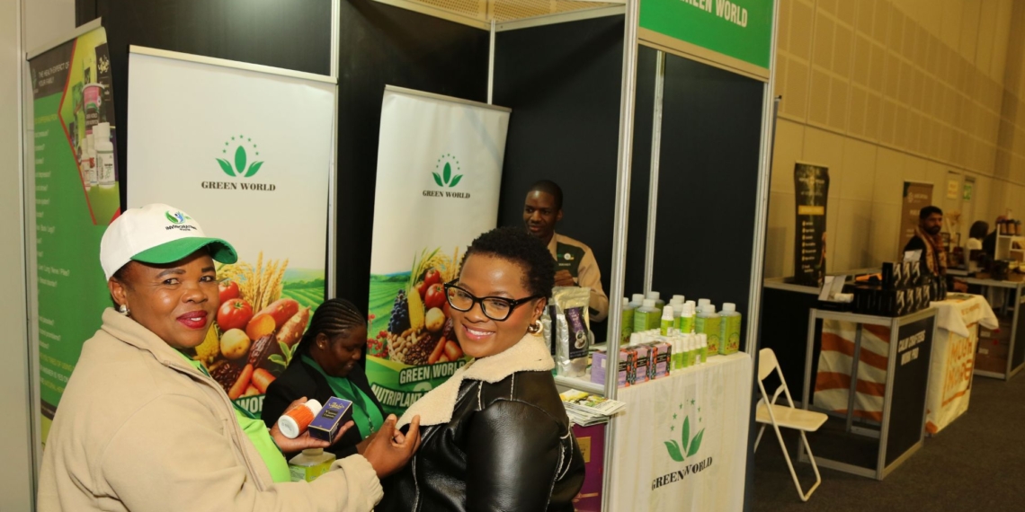 A variety of brands, including Green World, showcased their products at the Organic and Natural Products Expo Africa at the CTICC, supported by Standard Bank and Trade Fairs. Photo: Piet van Wyk