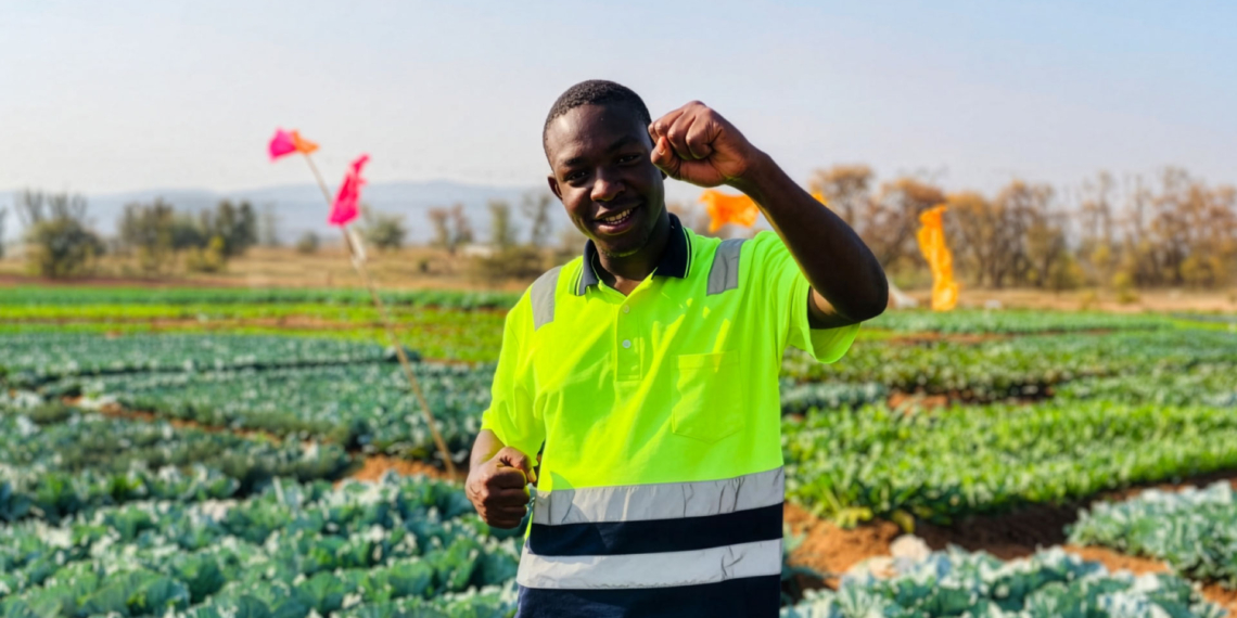 Percy Moleka is a passionate crop farmer in Burgersfort, Limpopo. Photo: Supplied/ Food For Mzansi