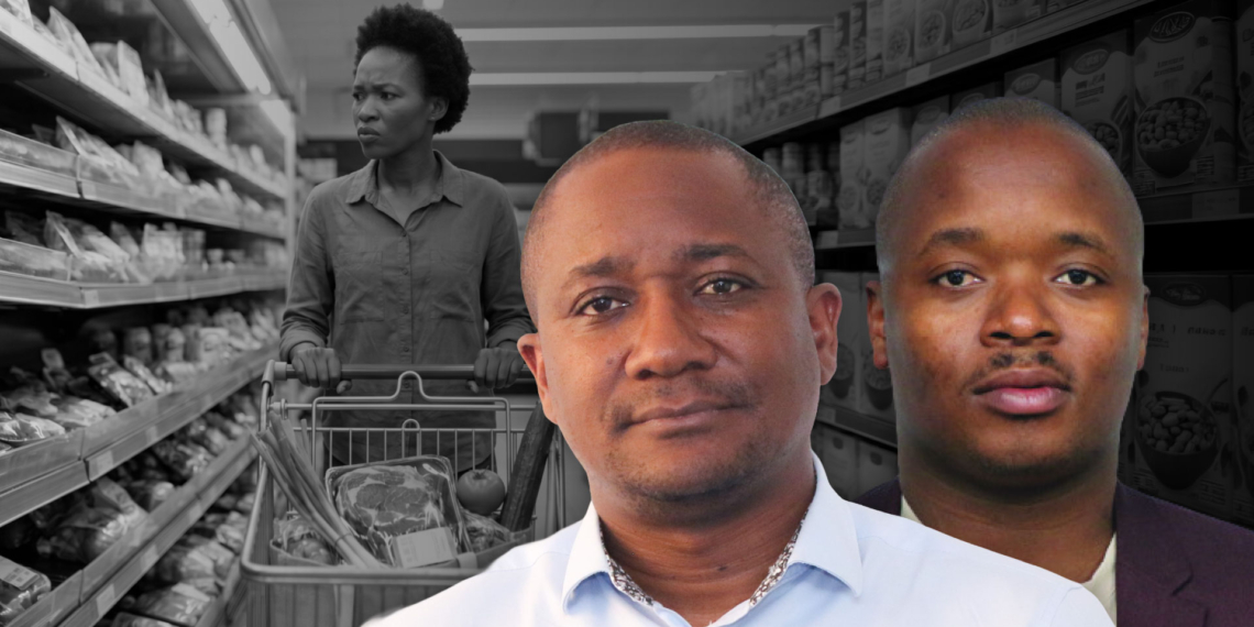 NAMC agricultural economists Bhekani Zondo and Dr Moses Lubinga urge the government to fast-track the Agriculture and Agro-processing Master Plan (AAMP) and expand fuel rebates to protect local food security from soaring production costs. Photo: Gareth Davies/Food For Mzansi