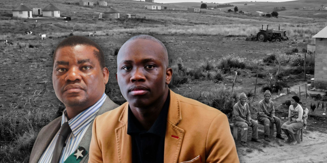Dr Joseph Kau and Papi Kubeka of the ARC. Photo: Gareth Davies/Food For Mzansi
