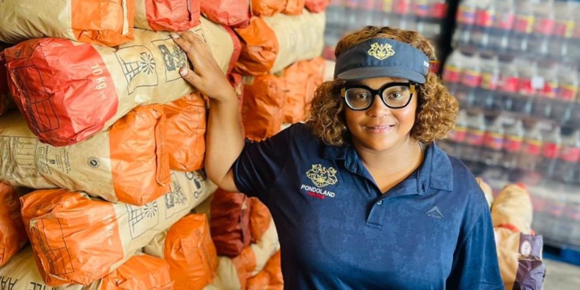 From analytical chemistry to open farmland, Nomachule Sigcau oversees operations that connect scientific precision with everyday farming practice in the Eastern Cape. Photo: Supplied/Food For Mzansi