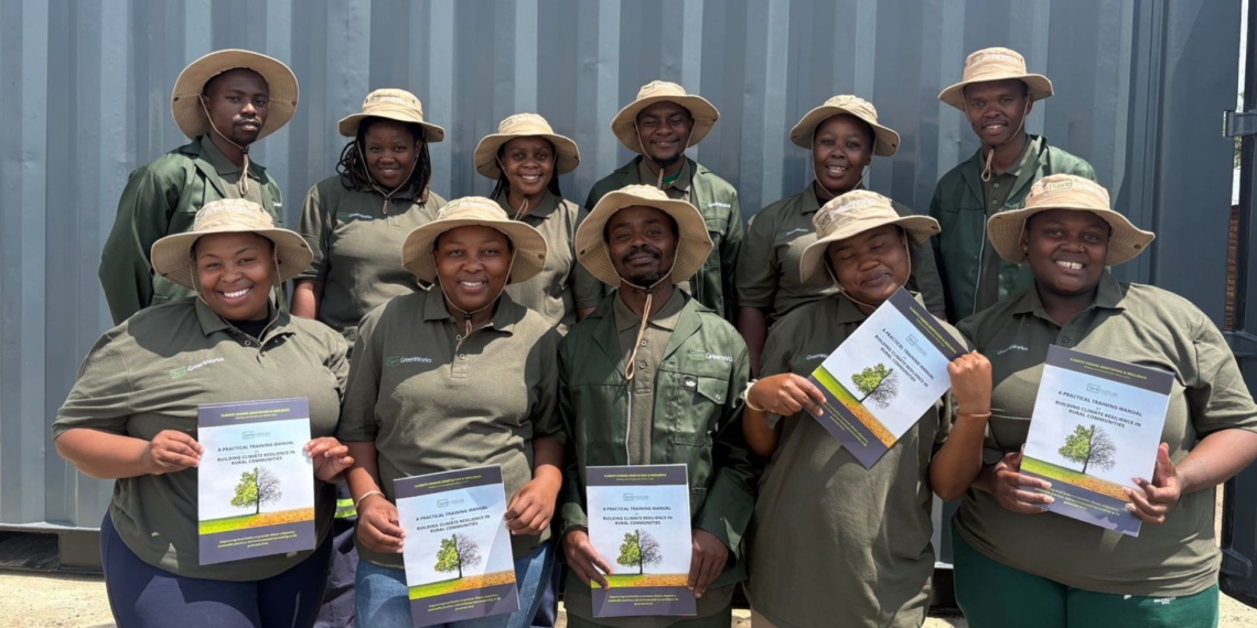 Seriti Institute interns gain hands-on experience in climate-resilient agriculture and green economy practices. Photo: Seriti