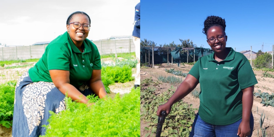 Thozama Sikiti has found her love for teaching through educating the community and running an after-school farming programme in Khayelitsha on the Cape Flats. Photos: Supplied/Food For Mzansi