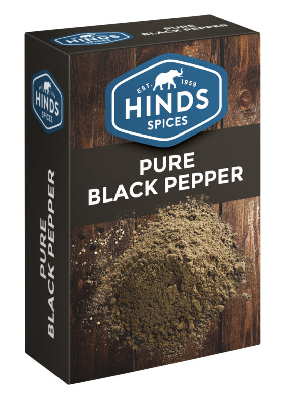 Hinds Pure Black Pepper brings bold, rich flavour and depth to everyday dishes. Photo: Supplied/Food For Mzansi