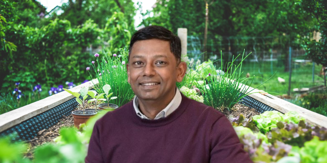 Sanjeev Raghubir, chief sustainability officer at the Shoprite Group, emphasises the power of circular economies and community gardens in building long-term food security. Photo: Gareth Davies/Food For Mzansi
