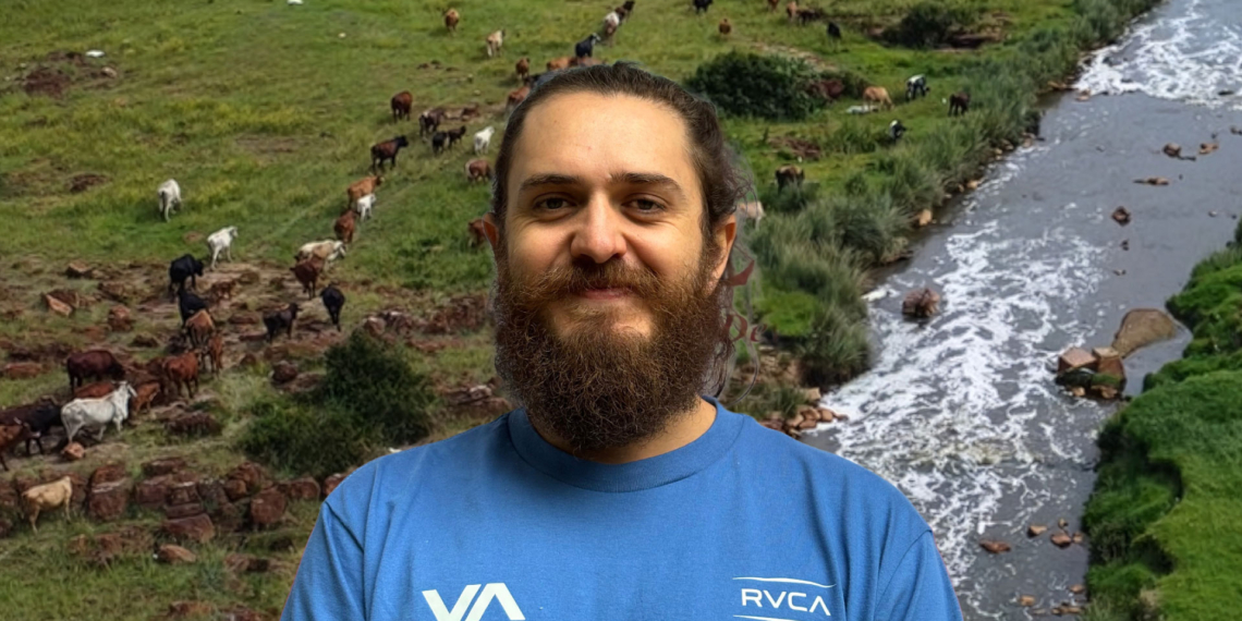 Dr Kyle van Heyde, a researcher from the ARC’s natural resources and engineering division, says toxic rivers impact crops and livestock and explains how farmers can build resilience. Photo: Gareth Davies/Food For Mzansi