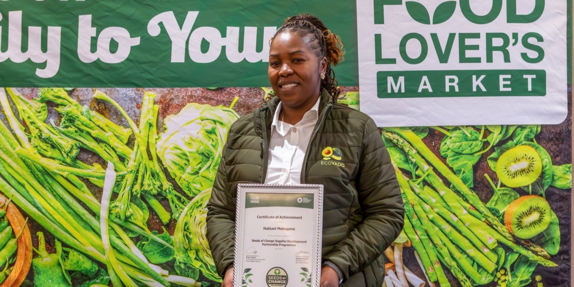 Hulisani Mabugana, co-founder of Ecovado. Photo: Supplied/Food For Mzansi