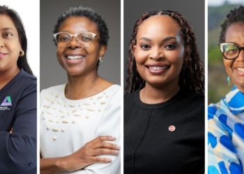 From left are Agda CEO Leona Archary, Fhumulani Ratshitanga (CEO of Fruit SA), Zama Sangweni (agricultural economist at Absa), and Prof. Hlamani Ngwenya, researcher and international development consultant, who will be among the speakers at the 2026 Soul To Soil Women’s Month brunch in Centurion on Wednesday, 26 August. Photos: Supplied/Food For Mzansi