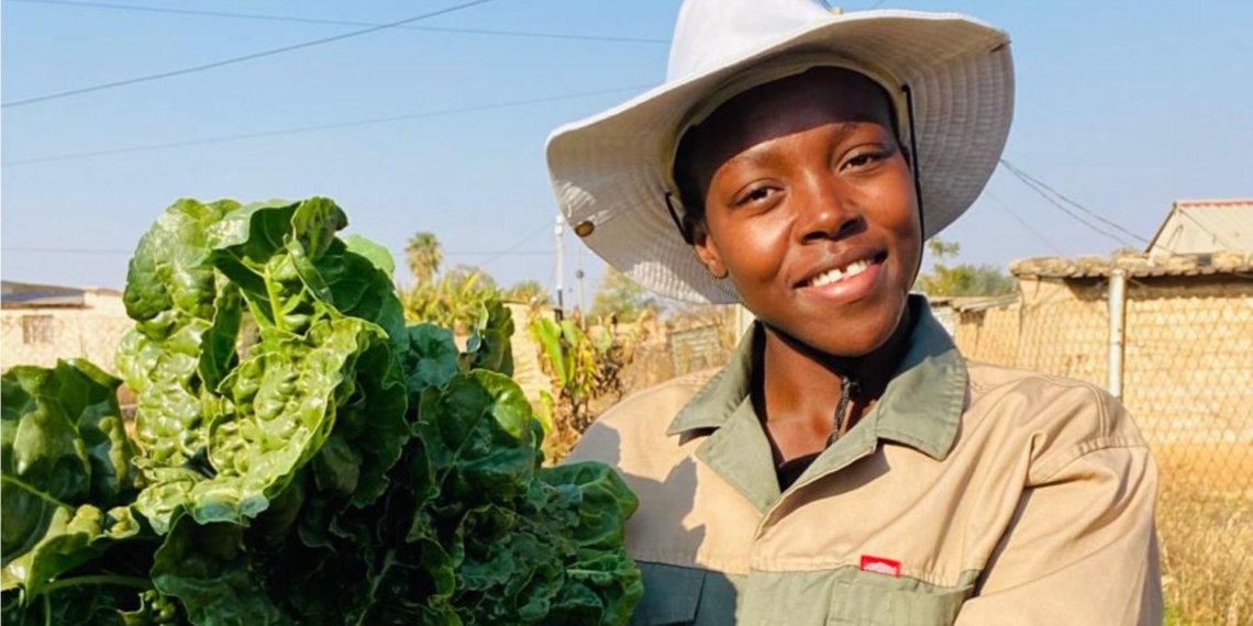 Thandi Mahlangu, founder of Namaqandela Farm in KwaMhlanga, Mpumalanga, has turned setbacks into a growing vegetable and egg enterprise. Photo: Supplied/Food For Mzansi
