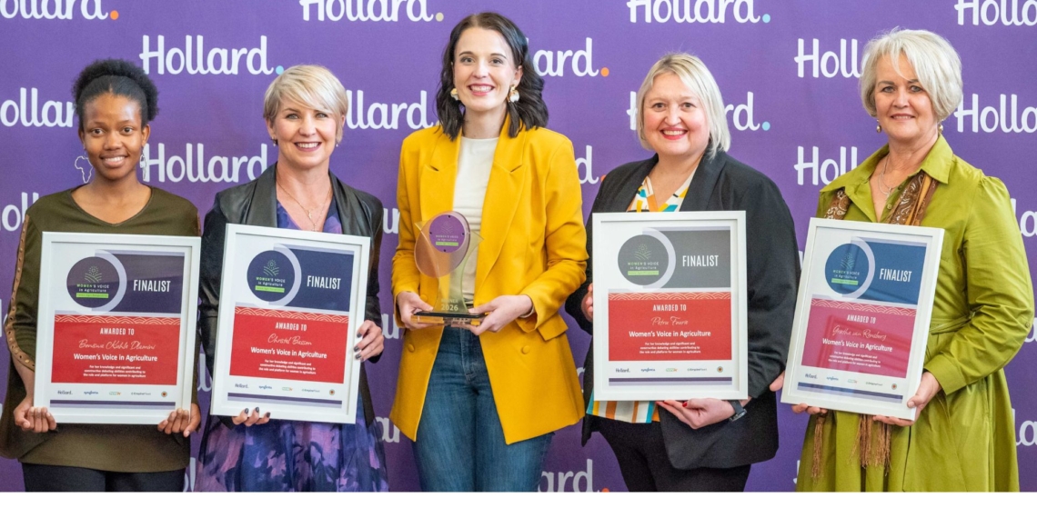 Hollard and Future Agri Perspective Group awarded top honours to Carla Myburgh alongside several special recognition recipients. Photo: Supplied/Food For Mzansi