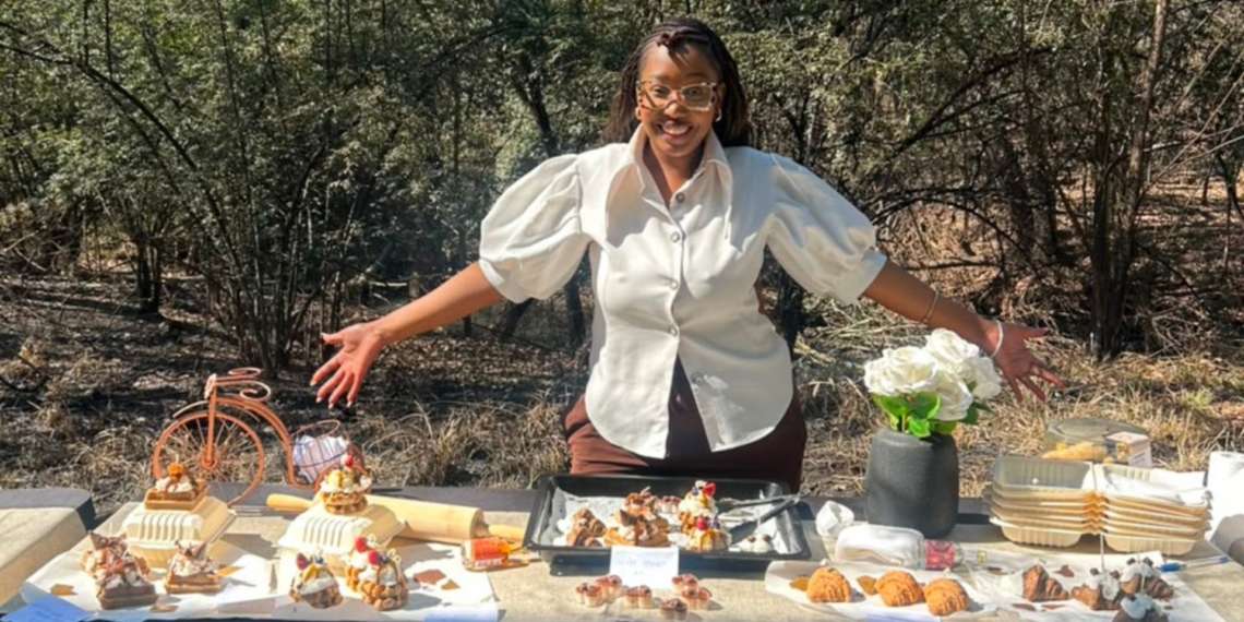 Treat Torch founder Neo Mokhomo leverages soy wax to turn South African agricultural products into art. Photo: Supplied/Food For Mzansi