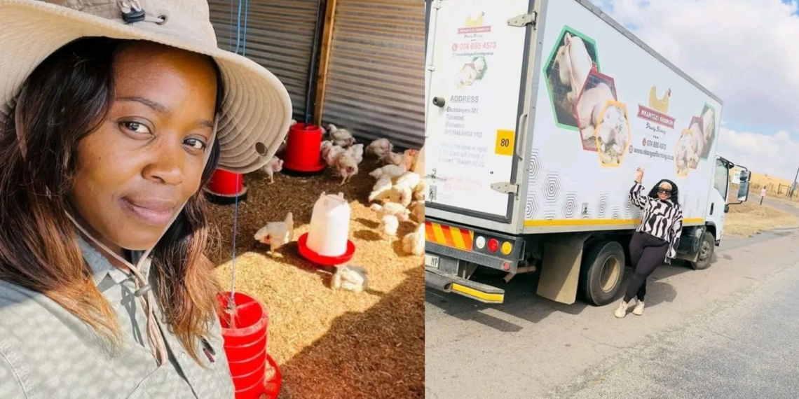 Lebogang Dhludhlu, CEO of Nkanyeziii Group, has turned a small poultry operation on tribal land into a diversified agricultural business.
Photos: Supplied/Food For Mzansi