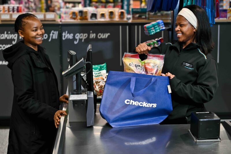 With its deep-red, star-speckled skin, crisp texture and resistance to browning once cut, Cosmic Crisp is the latest apple variety to make its South African debut. Photo: Supplied/Checkers