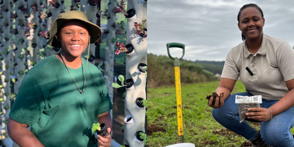 Lerato Moeli traded textbook theories for hands-on dirt, starting as a general farm hand after graduating with an agricultural degree. Now she specialises in soil health and regenerative farming at Zylem & RegenZ. Photos: Supplied/Food For Mzansi
