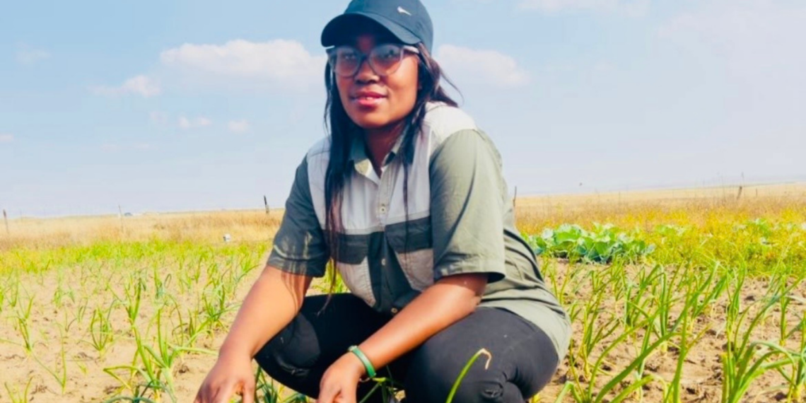 Unicha Busisiwe Dladla, founder of Magalela Enterprises, overcame key operational hurdles in Bethal to supply local vendors with onions, beetroot, and chillies. Photo: Supplied/Food For Mzansi