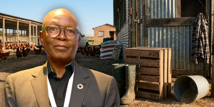 Sacau CEO Ishmael Sunga explores how building the "missing middle" of youth- and women-led poultry enterprises can transform Southern Africa's agricultural economy. Photo: Gareth Davies/Food For Mzansi