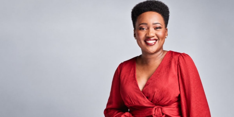 Tumelo Mothotoane, news anchor and moderator, will host the South African Future of Food Conference on Wed. 30 September, guiding conversations on the people, ideas and decisions shaping the future of the nation’s food system. Photo: Supplied/Food For Mzansi