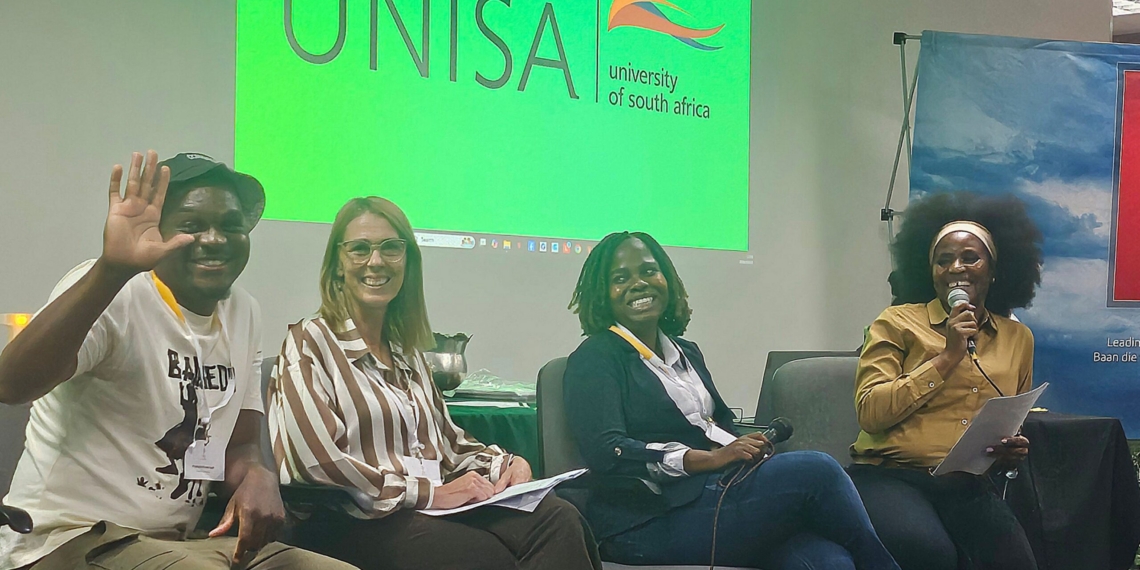 Farmer voices took centre stage at the AgriCulture Gauteng Annual Congress, with Pethole Raseropo, Pauline Paulse, Quinty Rabophala, and Dr Ethel Zulu sharing insights on building sustainable farming businesses. Photo: Patricia Tembo/Food For Mzansi
