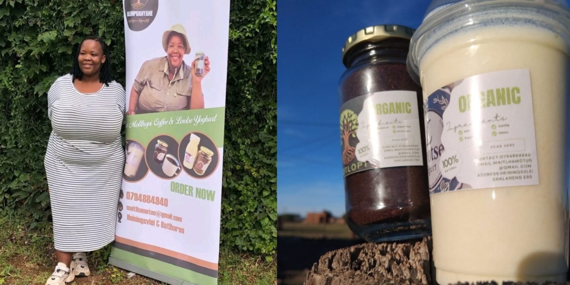 Northern Cape agripreneur Irene Dioka built Malimpunyane-21, turning traditional motlopi root coffee and indigenous wisdom into a growing, natural food business. Photos: Supplied/Food For Mzansi