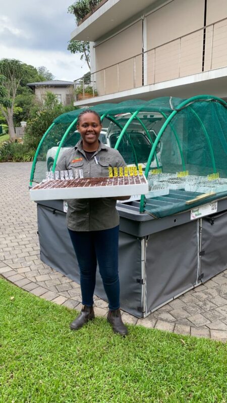 Soil scientist Lerato Moeli