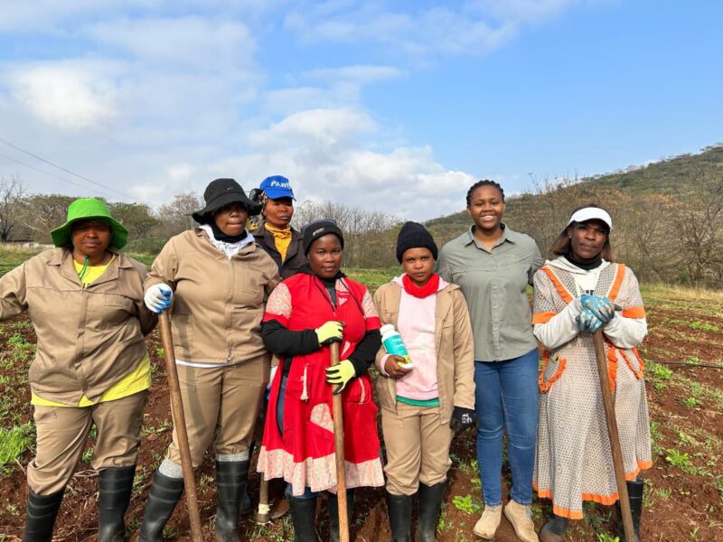 Soil scientist Lerato Moeli