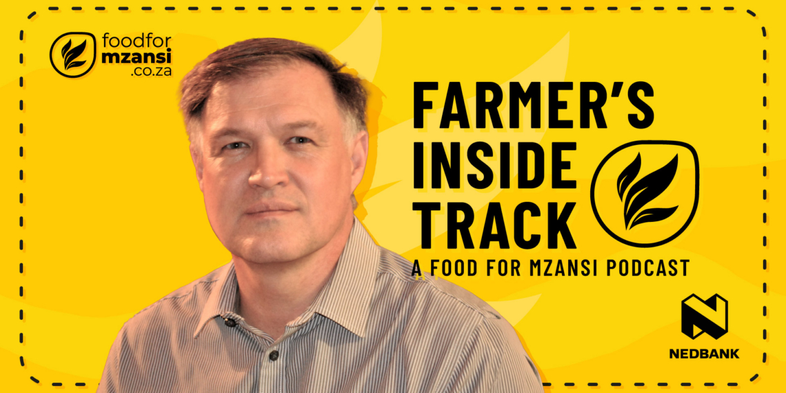 Cobus de Bruyn, head of agriculture client value propositions at Nedbank, redefines what true agricultural transformation looks like in South Africa. Photo: Gareth Davies/Food For Mzansi