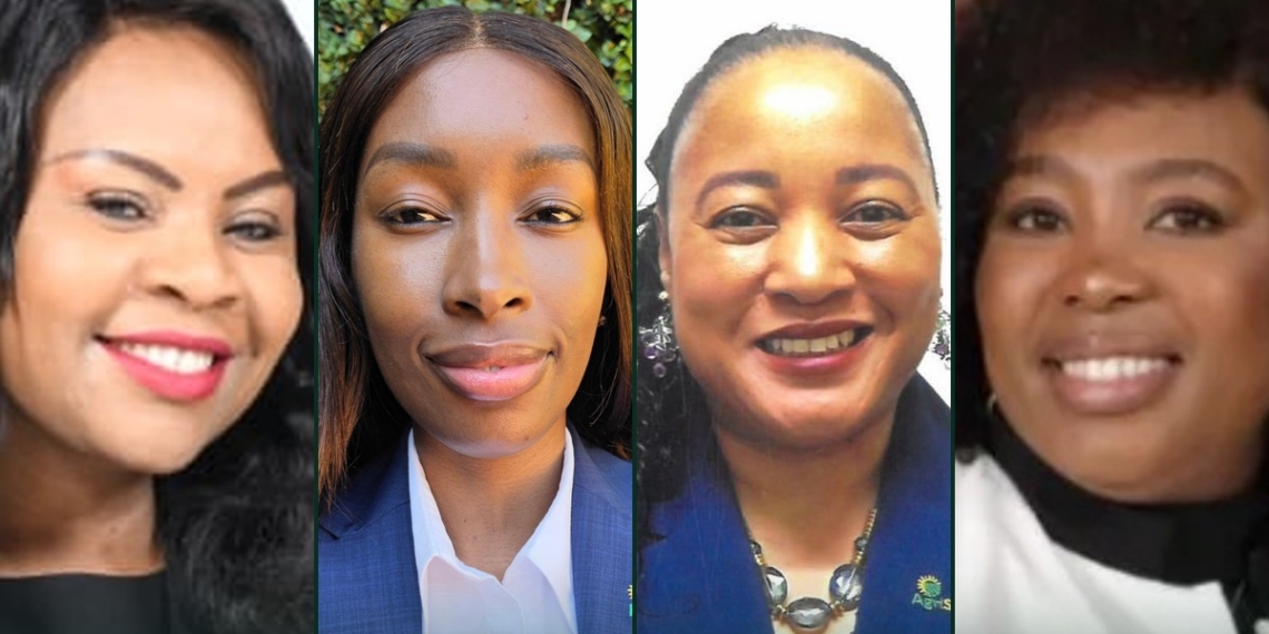 From left: Dr Bertha Letsoalo, Ms Sharlotte Serovha, Ms Kubenokuthula Ndlovu and Ms Nosipho Hela, members of the South African Agricultural Awards steering committee, working to celebrate agricultural excellence and advance skills development and transformation across the sector. Photos: Supplied/Food For Mzansi